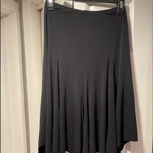Forever 21 Black asymmetrical skirt